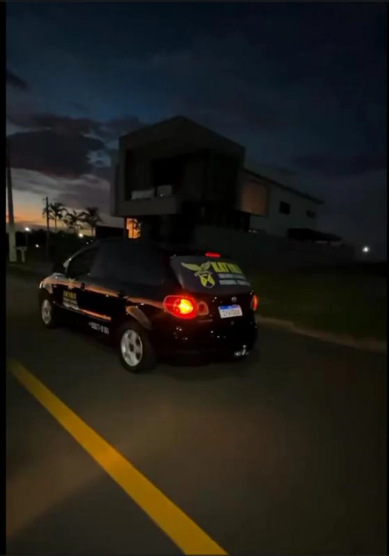 Ronda motorizada em Araçatuba