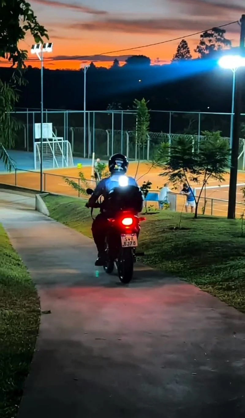 Ronda motorizada em Presidente Prudente