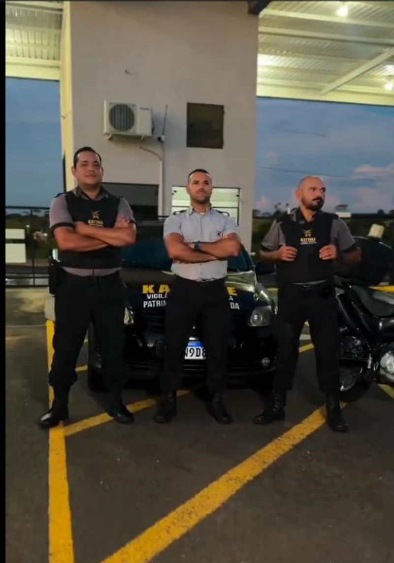 Vigilante de segurança pessoal privada